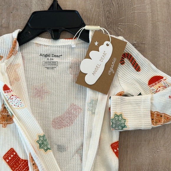 NWT Angel Dear Organic Baby Onesie 0-3 Months - Picture 6 of 6